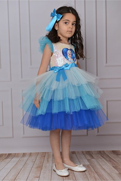 Mixie Elsa ...doğum Günü, Tüllü Abiye Elbise