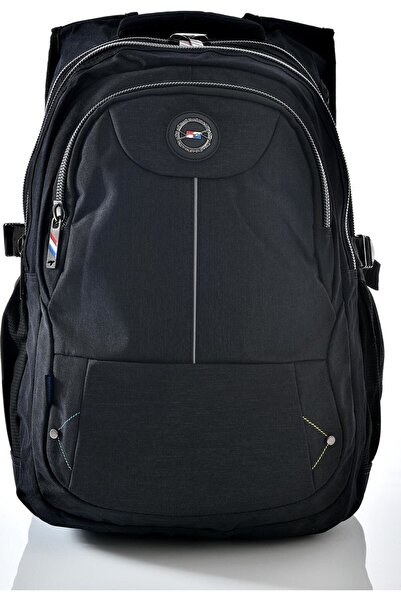 Relaxion 2237 Siyah Okul Çantası - Günlük Spor Seyahat Sırt Çantası