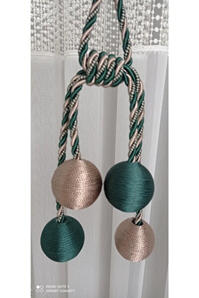 serART Background Curtain Double Breasted Ceiling Binding Cherry Model Braçol...