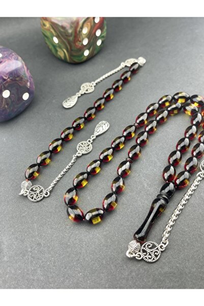 KEHRİBARGRAM Set de mărgele de rugăciune și Zaza de chihlimbar Vernier