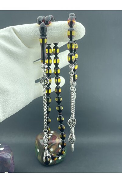 KEHRİBARGRAM Set de mărgele de rugăciune și Zaza de chihlimbar Vernier