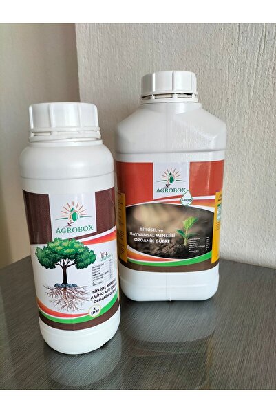 AGROBOX Liquid Hümik Asit Bitkisel Ve Hayvansal Organik Gübre 5lt Amino Asit ...