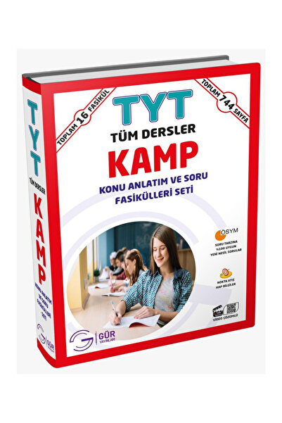 Gür Yayınları 2025 Fulleten Kamp Seti Konu Ve Soru Kitapları Bir Arada