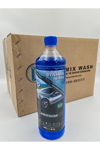 dynamix wash Antifrizli Cam Suyu -30 Kışlık Cam Suyu 1 lt x 20 adet 1 Koli