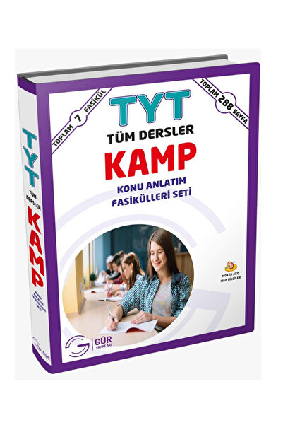 Gür Yayınları 2025 Tyt Fulleten Konu Anlatım Kamp Seti( Tüm Dersler)
