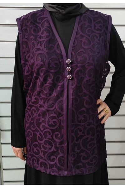 POTİMOR Three Button Mother Lace Vest