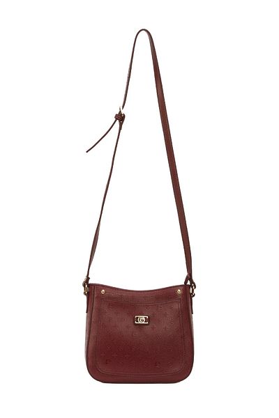 Pierre Cardin Floater Claret Red Women's Shoulder Bag 05PO22Y1582