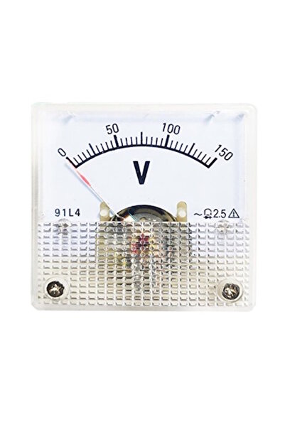 Genel Markalar 0-150v Ac Analog Voltmetre. Volt Ölçer, Voltaj Panel