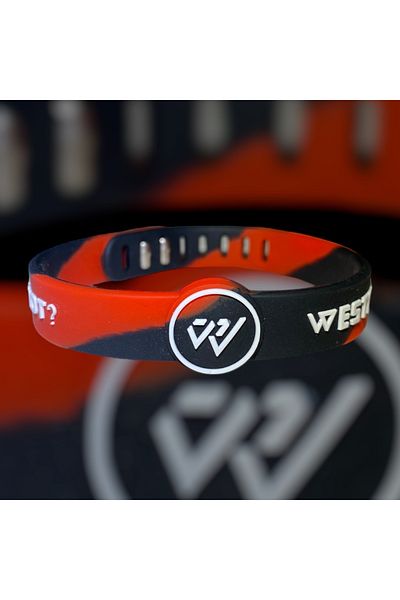 PurpleJam Russell Westbrook Black Red Adjustable Mix Basketball Bracelet