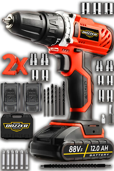 DOZZER Alman Seri 88 Vf 12 Ah Bakır Sargılı 2 Kademe Vitesli Tam Profesyonel ...