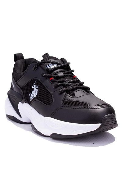 U.S. Polo Assn. U.S. Polo Assn Ίσως Μαύρα Λευκά Ορθοπεδικά Καθημερινά Γυναικεία Αθλητικά Παπούτσια