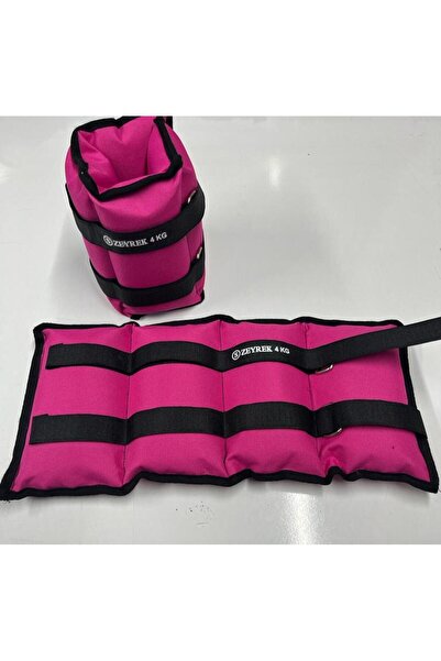 S ZEYREK 4 kg 2 bucăți 8 kg în total Set de greutăți pentru întărirea mușchilor mâinii și gleznei Sac de greutăți cu nisip