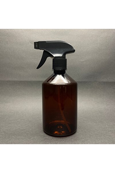 Pause Art Home 500 CC AMBER PLASTİK ŞİŞE - SİYAH TETİK SPREYLİ - 500 ML KAHVE...