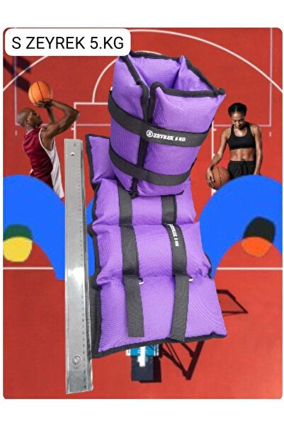 S ZEYREK 5 kg × 2 buc. Total 10 kg Set de greutăți pentru întărirea mușchilor încheieturii mâinii, piciorului, pungă de nisip