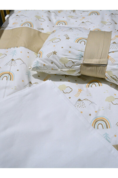 Kista Baby طقم لحاف أطفال قوس قزح - لحاف، وسادة، ملاءة سرير