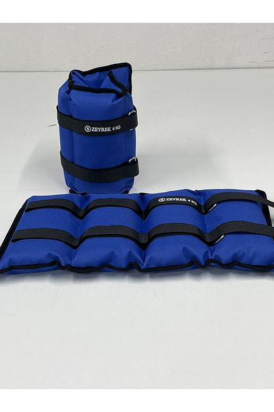 S ZEYREK 4 kg × 2 buc. Total 8 kg Set de greutăți pentru întărirea mușchilor încheieturii mâinii, piciorului, pungă de nisip