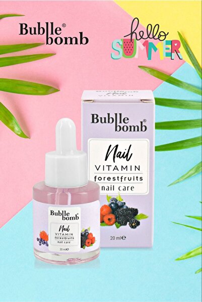 BUBBLEBOMB Tırnak Bakım Yağı 20ml Forestfruıts Orman Meyvesi