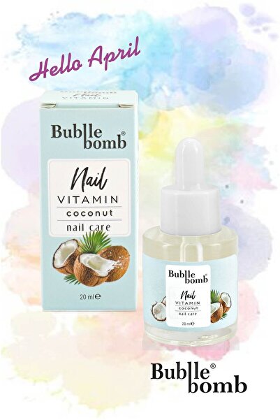 BUBBLEBOMB Tırnak Bakım Yağı 20ml Coconut Hindistan Cevizi Kokulu