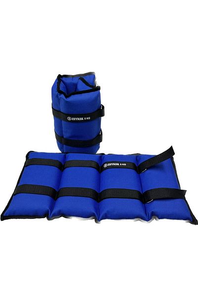S ZEYREK 5 kg × 2 buc. Total 10 kg Set de greutăți pentru întărirea mușchilor încheieturii mâinii, piciorului, pungă de nisip