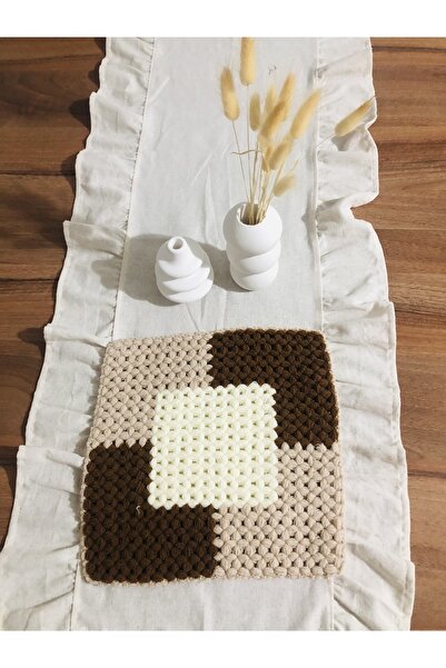 ONTİC منشفة حمام محبوكة يدويًا بعقدة على شكل فيونكة