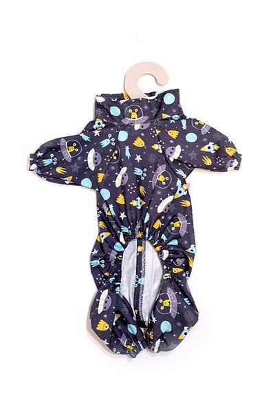 Fluffy Paws Aliens Dog Raincoat