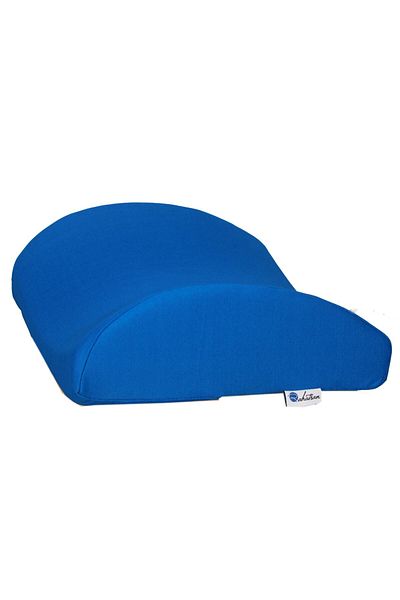 rahatsan Blue Visco Orthopedic Lumbar Pillow Back Support Cushion