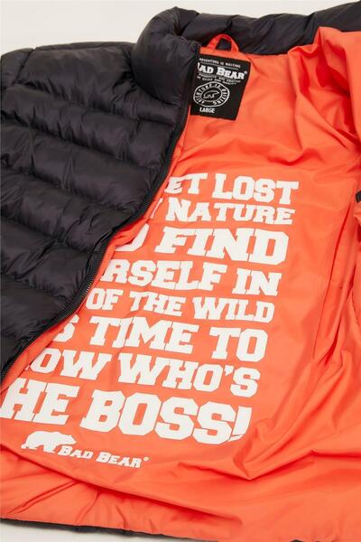 Bad Bear Boss Puffer Lacivert Erkek Mont