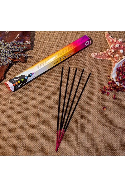 Darshan Incense Darshan 7 Chakras Hexa 20'li Çubuk Tütsü
