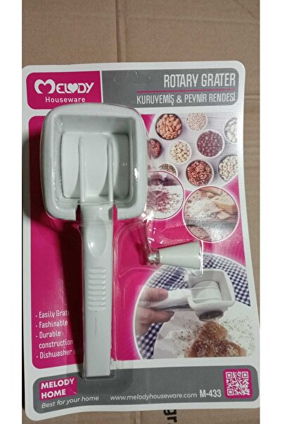 Genel Markalar Çevirme Kollu Çikolata, Ceviz, Fındık Ve Peynir Rende Öğütücü Ekol Değirmen