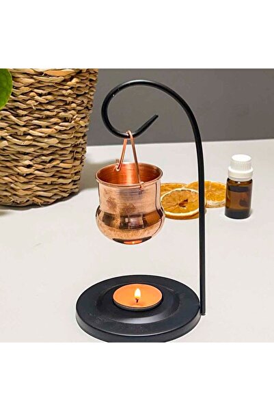 Lara Karma Metal Askılı El Yapımı Bakır Buhurdanlık