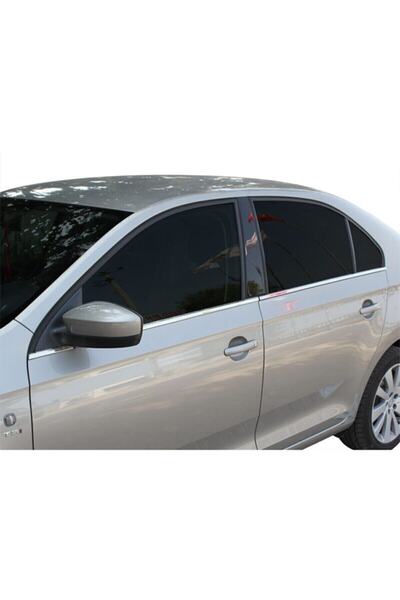 BLUEOTO Seat Toledo Sedan 2013 Ve Üzeri Uyumlu Krom Cam Çıtası Paslanmaz Çeli...