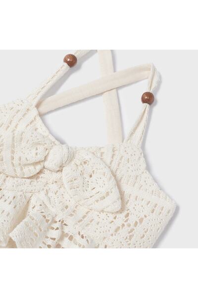 MAYORAL Girl's Boutique 2-Piece Knitted Knitwear Trousers Crop Set L23y3511