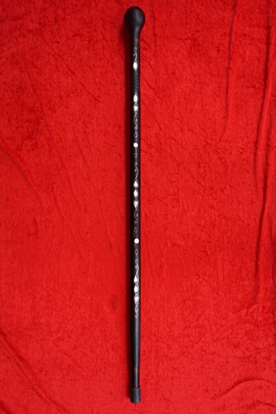 Genel Markalar Topuz Başlı (ASA) Baston Özel Işlemeli- Ortepedik Baston Hediyelik Eşya Sedef-asa-baston-ozel