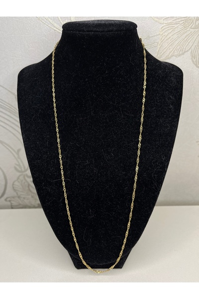 Nerisa Bijuteri Steel 60cm Singapore chain necklace
