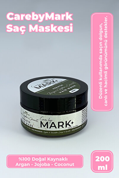 Care by MARK %100 Doğal Kaynaklı Keratin & Argan &Jojoba ve Hindistan Cevizi ...