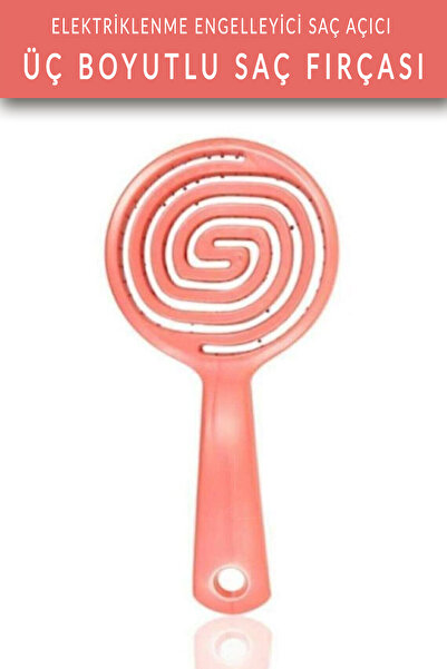 hbtasarim Τρισδιάστατη εύκαμπτη χτένα για βούρτσα μαλλιών