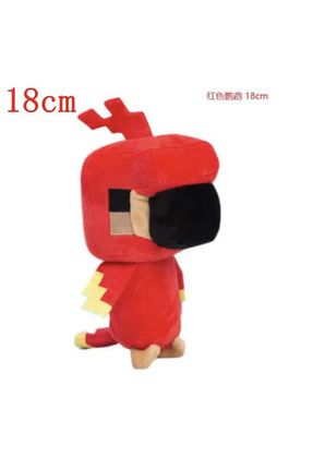 Happy Toys Schulzz Minecraft Parrot Papa an Pelu Oyuncak 20 cm