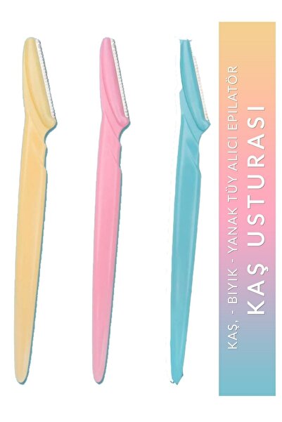 hbtasarim Set de 3 aparate de ras pentru femei pentru epilare, aparat de ras ...