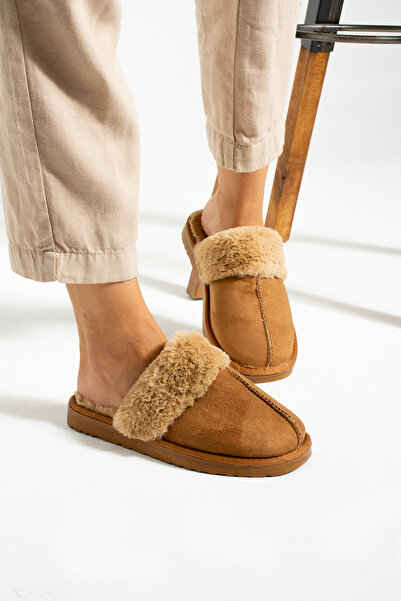 star shoes Класичні пухнасті жіночі домашні капці