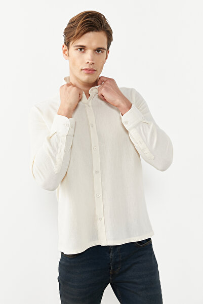 PAULMARK ΑΝΔΡΙΚΟ ΠΟΥΚΑΜΙΣΟ BOL SLIM FIT USA4533