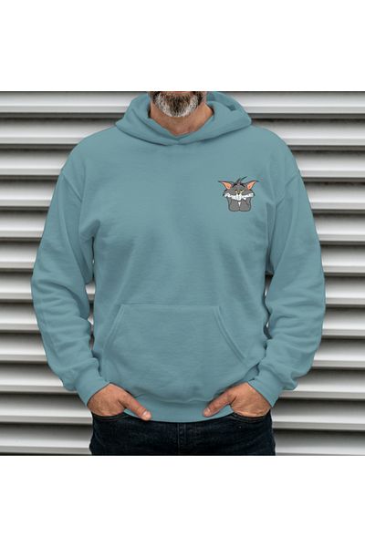 BEETON Φούτερ με κουκούλα Tom Printed Oversize Unisex