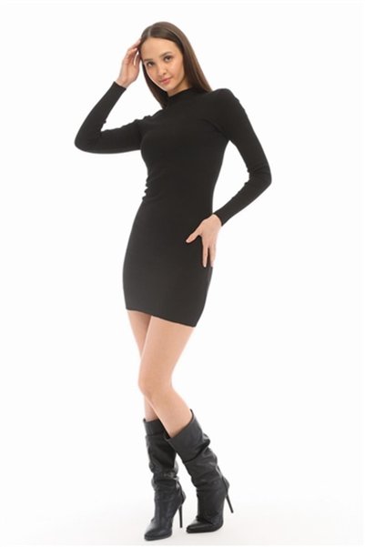 penyebizden Women's Camisole Dress-black
