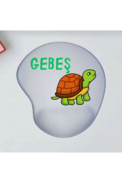 UcuruStore Gebeş Kaplumbağa Οβάλ Επιφάνεια Ποντικιού με Στήριγμα Καρπού και Σ...