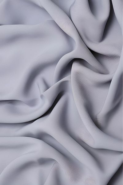 Melodi Scarf Γυναικείο Hijab Medina Μεταξωτό Σάλι Ανοιχτό Γκρι