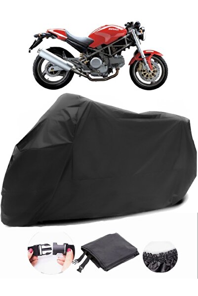 AutoZEL دوكاتي مونستر 620ie متوافق مع القماش المشمع الأسود للدراجات النارية ا...