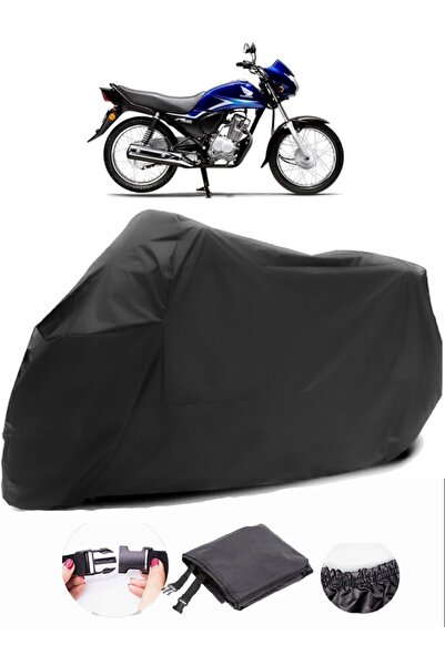 AutoZEL هوندا CB 125 ACE أسود دراجة نارية القماش المشمع للماء دائم النسيج