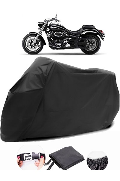 AutoZEL ياماها XVS 950 A قماش مشمع أسود للدراجات النارية مقاوم للماء