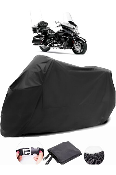 AutoZEL ياماها فينشر رويال بلاك للدراجات النارية قماش متين مقاوم للماء