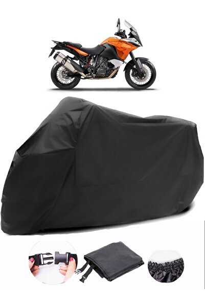 AutoZEL KTM 1190 Adventure أسود للدراجات النارية من القماش المشمع المقاوم للماء