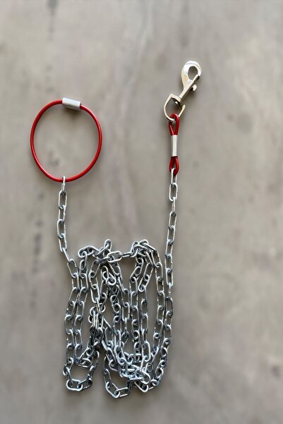 LİDERSAN ÇELİK سلسلة ربط للكلاب بطول 7 أمتار